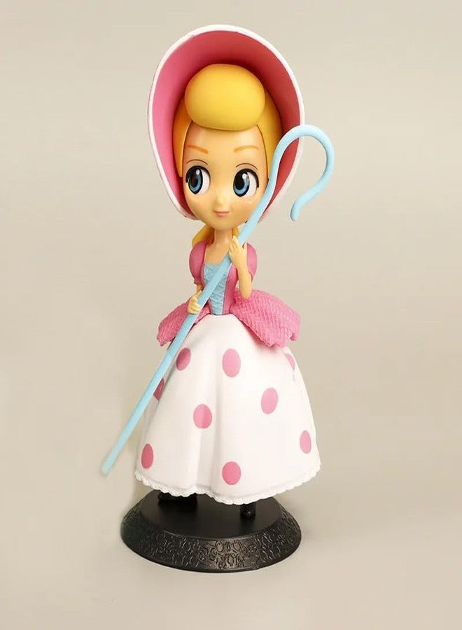 Tinion||Toy Story Bo PeepAction Figure- Miniature Toy Figure (Dom) Special Edition للوحة القيادة في السيارة، والزينة، والكعكة، ومكتب العمل، وطاولة الدراسة (عبوة من قطعة واحدة) (الارتفاع - 15 سم) - Image 1